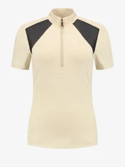 Mesh top met N patroon