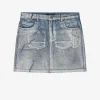 Metallic rok