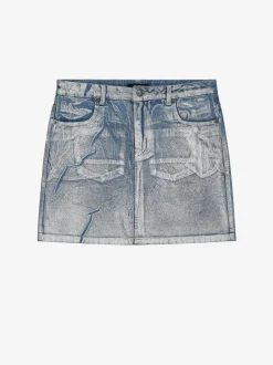 Metallic rok