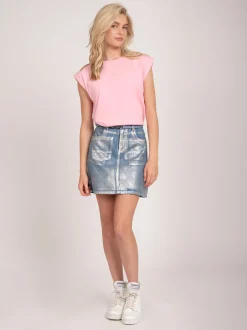 Metallic rok