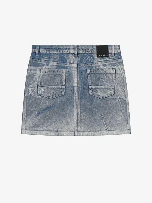 Metallic rok