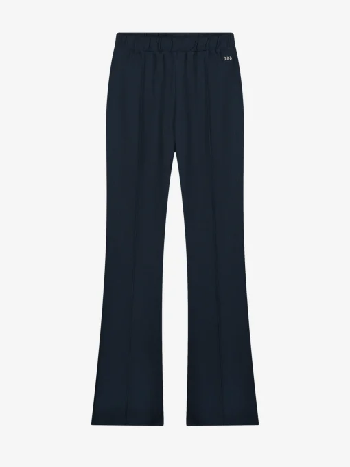 Mid rise flared broek