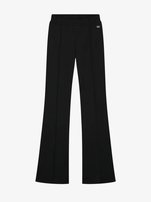 Mid rise flared broek