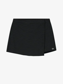 Mid rise skort