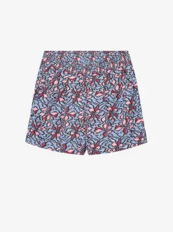 mid rise skort met print