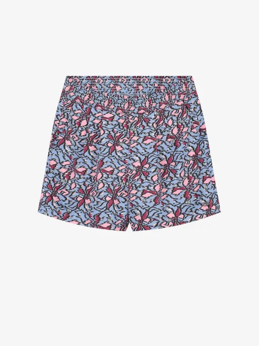 mid rise skort met print
