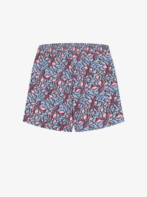 mid rise skort met print