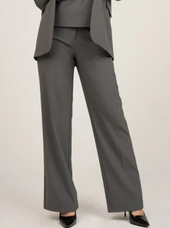Mid waist pantalon met FH detail