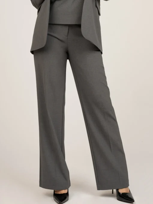 Mid waist pantalon met FH detail