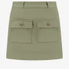 Mid waist skort