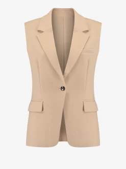 Mouwloze blazer