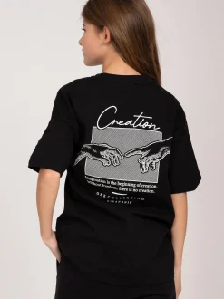Oversized T-shirt met graphic print