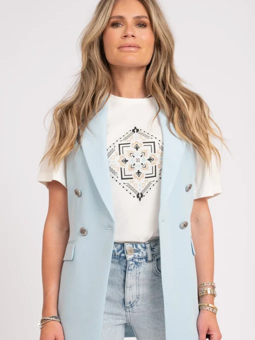 Oversized t-shirt met print