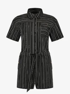Playsuit met logo patroon