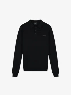 Polo met lange mouwen en NIK&NIK logo