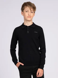 Polo met lange mouwen en NIK&NIK logo