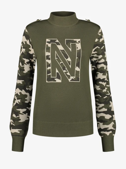 Pull-over met logo
