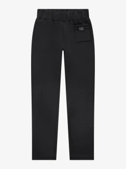 Rechtvallende joggingbroek met elastische tailleband
