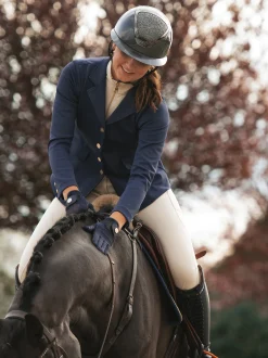 Ribbed top met rits