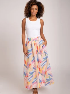 Rok met bloemenprint