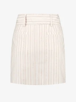 Rok met logo patroon