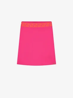 Rok met logo print