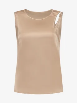 Satijn look Top
