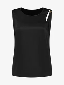 Satijn look Top