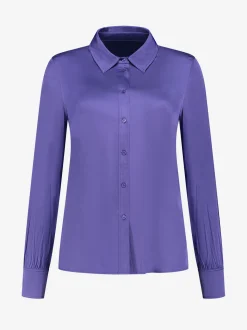 Satijn-look blouse