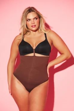 Shapende string brief met antislip rand
