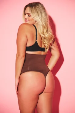 Shapende string brief met antislip rand