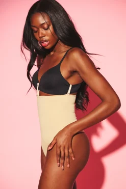 Shapende string brief met antislip rand