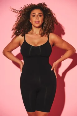 Shaping bodysuit met verstelbare schouderbandjes