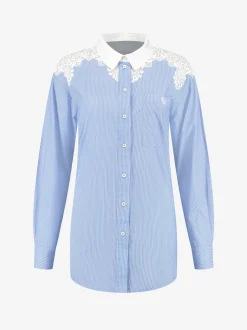 Shirt met embroidery
