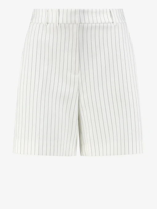 Short met krijtstreep
