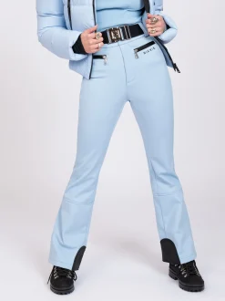 Ski broek met flared pasvorm en verstelbare riem