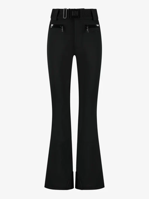 Ski broek met flared pasvorm en verstelbare riem