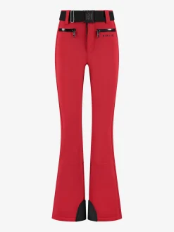 Ski broek met flared pasvorm en verstelbare riem