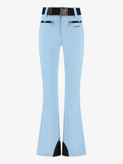 Ski broek met flared pasvorm en verstelbare riem