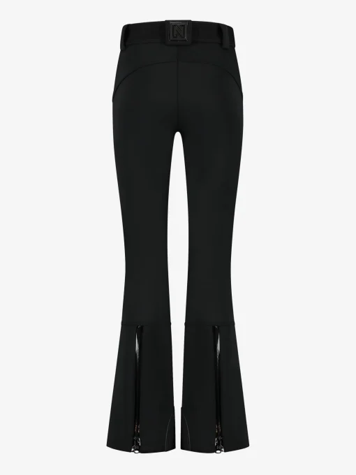 Ski broek met flared pasvorm en verstelbare riem
