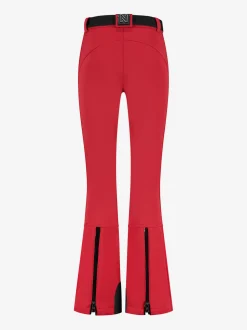 Ski broek met flared pasvorm en verstelbare riem