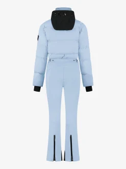 Ski jumpsuit met waterdichte bescherming en verstelbare details