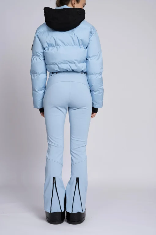 Ski jumpsuit met waterdichte bescherming en verstelbare details