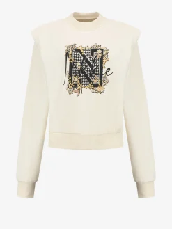 Sweater met grafisch logo