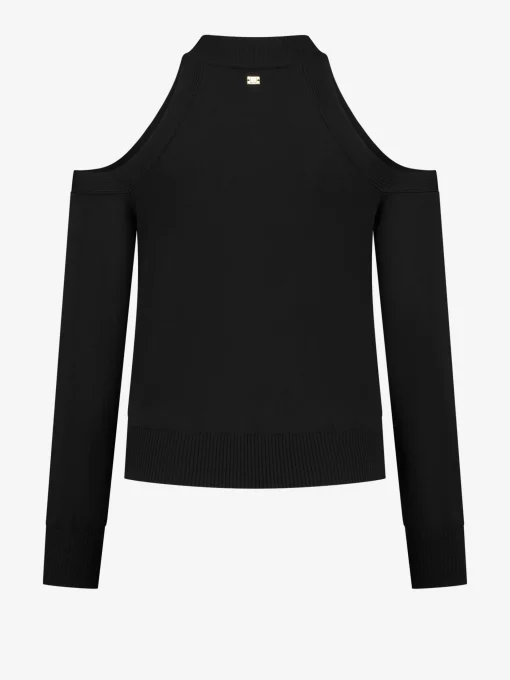Sweater met open schouders