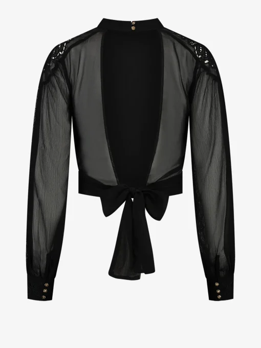 Top met open rug