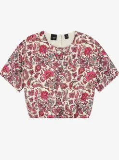 Top met print