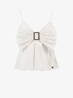 Top met strik