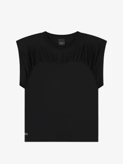 T-shirt met boxy fit