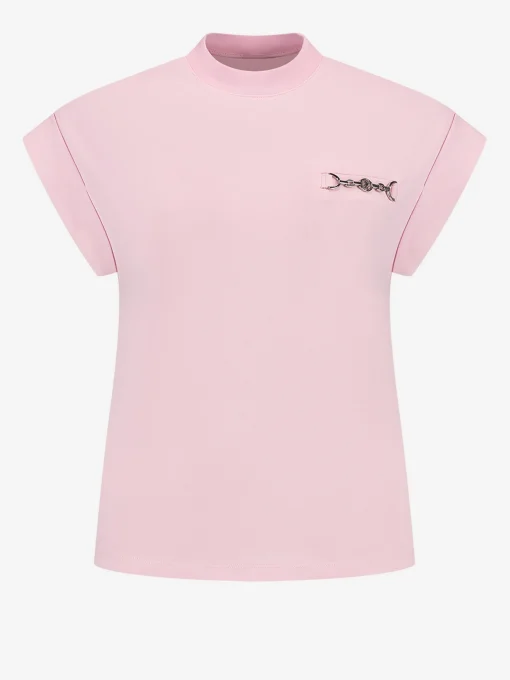 T-shirt met boxy fit
